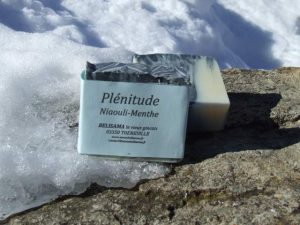 Plénitude: Niaouli - Menthe poivrée - Citron Savon bio Belisama