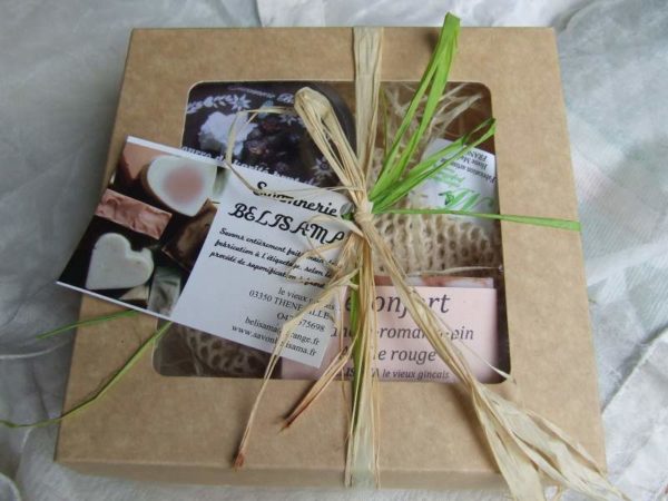 Savonnerie Belisama - Coffret cadeau savons- Bourbonnais